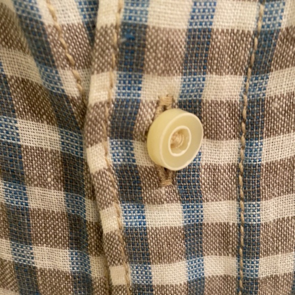 Tommy Bahama men’s short sleeve linen shirt button front great print ..medium - Picture 4 of 7